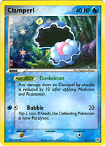 Clamperl - 58/101 - Common - Reverse Holo